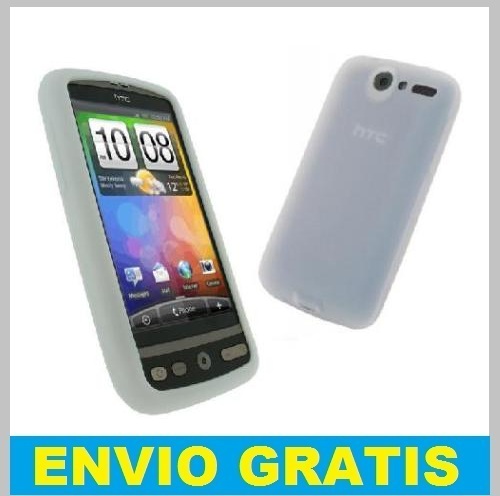 FUNDA SILICONA PARA HTC DESIRE BRAVO G7 BLANCA